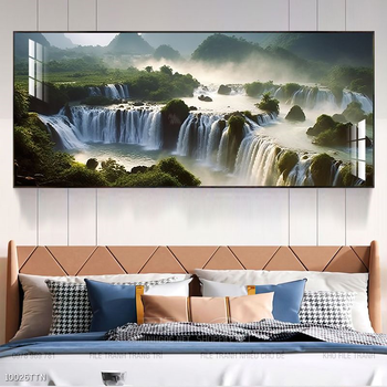 Tranh phong thủy treo trang trí phòng khách