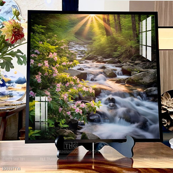 Tranh phong thủy sơn thủy đẹp