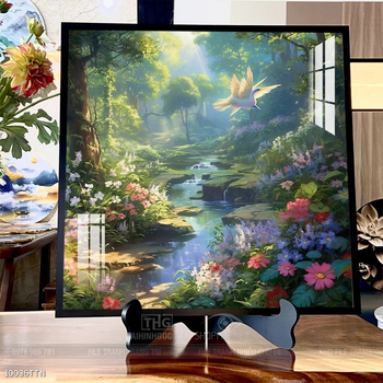 Tranh phong thủy sơn thủy hữu tình