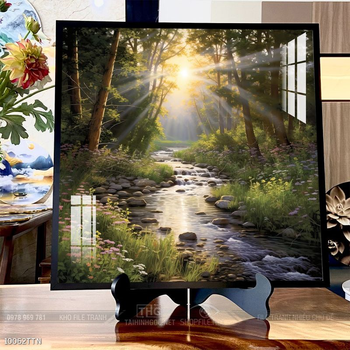 Tranh treo phòng khách theo phong thủy