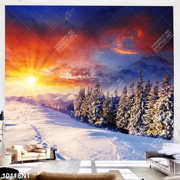 Tranh khu rừng mùa đông