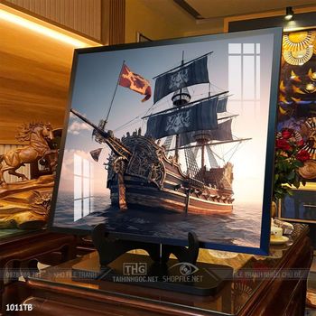 Tranh thuận buồm xuôi gió đẹp