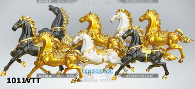 File psd tư liệu ngựa mã đáo thành công bát mã 1011VTT