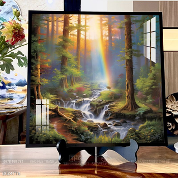 Tranh phong thủy sơn thủy đẹp