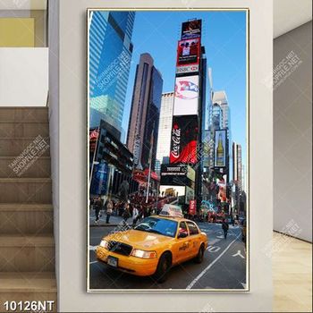 Tranh quãng trường thời đại - New York