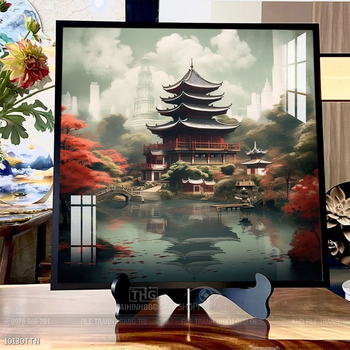 Tranh phong thủy treo trang trí phòng khách