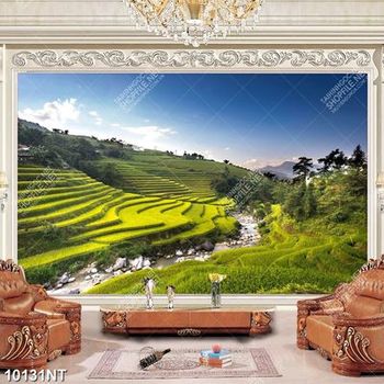 Tranh file gốc ruộng bậc thang 10131NT