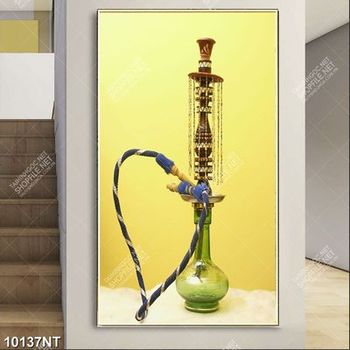 Tranh dụng cụ hút shisha 10137NT