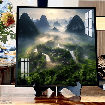 Tranh phong thủy nghệ thuật decor