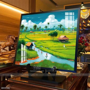 Tranh đồng quê đẹp nhất hiện nay