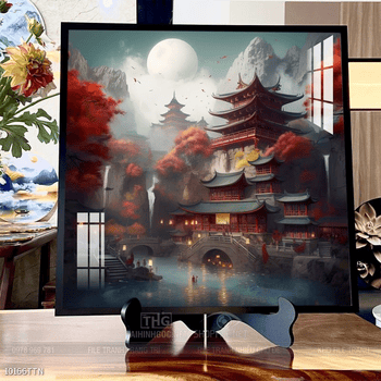 Tranh phong thủy sơn thủy hữu tình