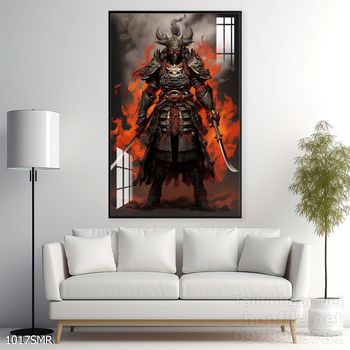 Mẫu Tranh chiến binh Samurai huyền thoại
