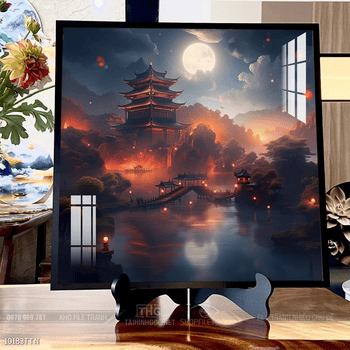 Tranh phong thủy nghệ thuật decor