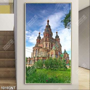 Tranh tòa lâu đài