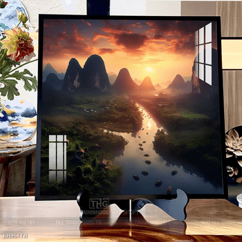 Tranh phong thủy treo trang trí phòng khách