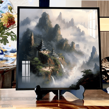 Tranh treo phòng khách theo phong thủy