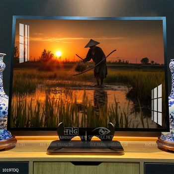 Tranh phong cảnh làng quê Việt Nam