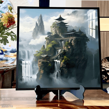 Tranh phong thủy sơn thủy hữu tình