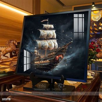 Tranh thuận buồm xuôi gió đẹp