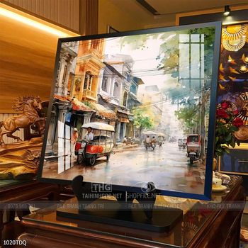 Tranh phong cảnh làng quê đẹp và ý nghĩa