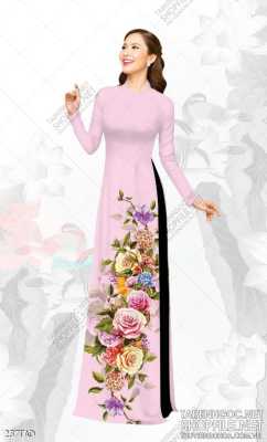 File tranh vải áo dài việt nam 237