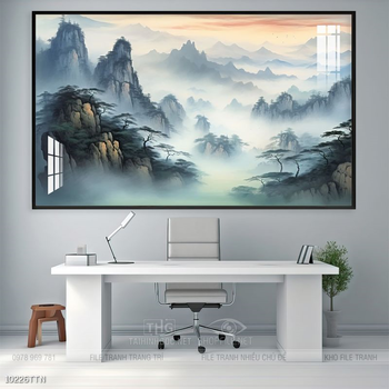 Tranh phong thủy nghệ thuật decor