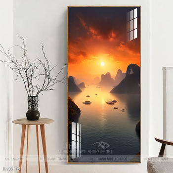 Tranh treo phòng khách theo phong thủy