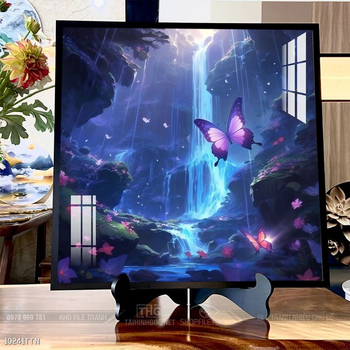 Tranh phong thủy sơn thủy đẹp