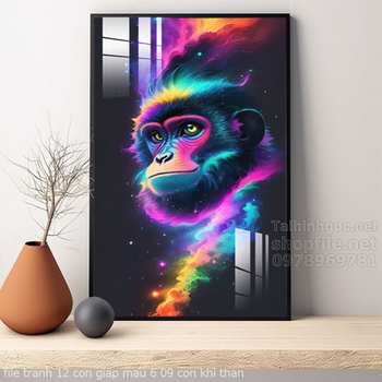 file tranh 12 con giap mau 6 09 con khi than