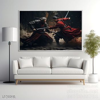 Tranh Samurai Nhật Bản