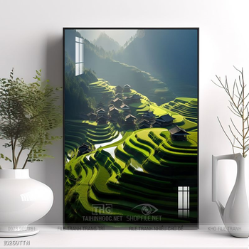 Tranh phong thủy treo trang trí phòng khách