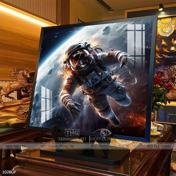 Tranh phi hành gia đẹp