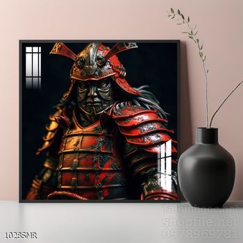 Tranh nghệ thuật treo tường chiến binh Samurai Nhật Bản