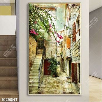 Tranh một góc tường đẹp