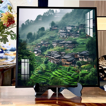 Tranh phong thủy sơn thủy đẹp