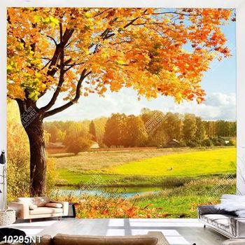 Tranh mùa thu lá vàng 10295NT