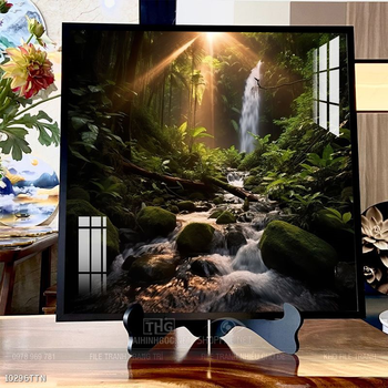 Tranh phong thủy sơn thủy hữu tình