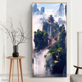 Tranh phong thủy nghệ thuật đẹp nhất