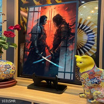 Mẫu Tranh chiến binh Samurai huyền thoại