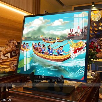 Tranh phong cảnh làng quê Việt Nam