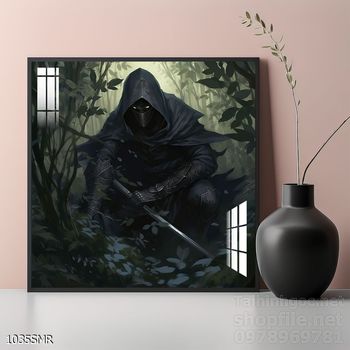 Tranh treo tường Samurai đẹp ấn tượng