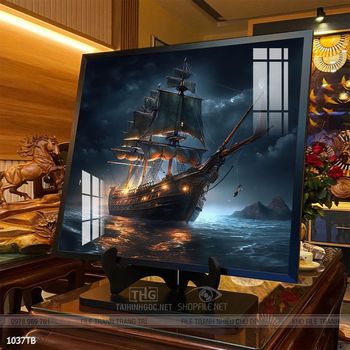 Tranh thuận buồm xuôi gió treo tường đẹp