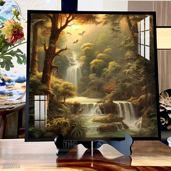 Tranh phong thủy sơn thủy hữu tình