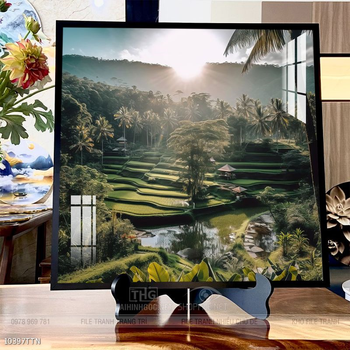 Tranh phong thủy sơn thủy đẹp