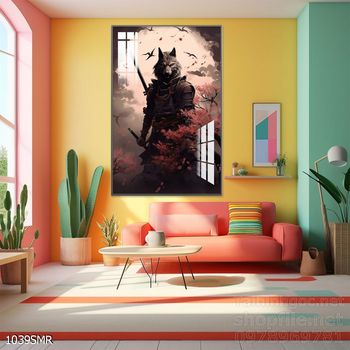 Tranh Samurai phong cách nghệ thuật