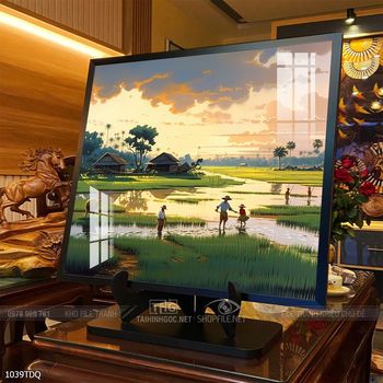 Tranh đồng quê đẹp nhất hiện nay