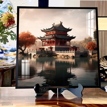 Tranh phong thủy sơn thủy hữu tình