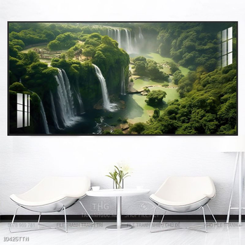 Tranh phong thủy treo trang trí phòng khách