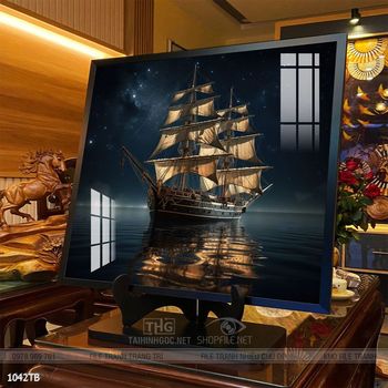 Tranh thuận buồm xuôi gió đẹp