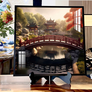 Tranh phong thủy sơn thủy đẹp